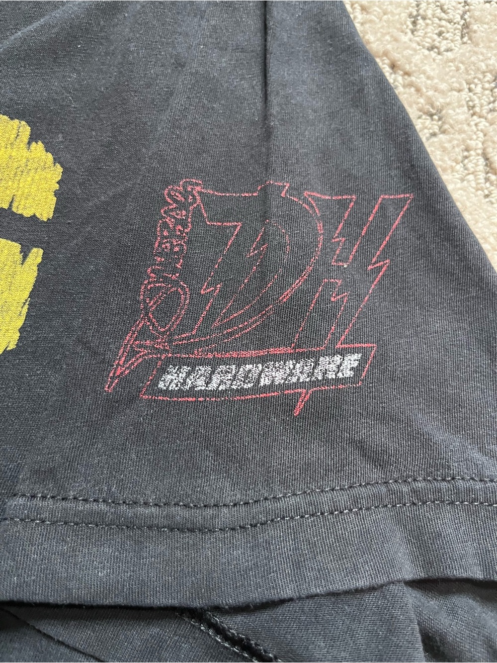 🎸 '19 Dimeb*g Darrell Pantera Band Guitarist Double Side Flame Arm Tag Soft Tee - Picture 5 of 16